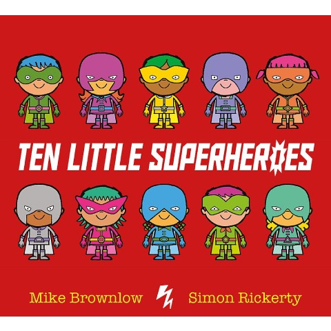 Ten Little Superheroes