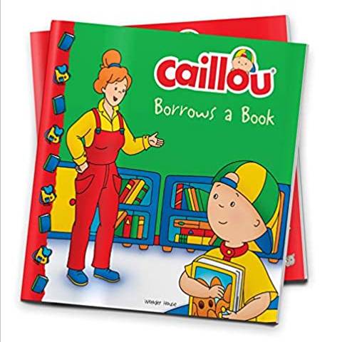 Caillou : Borrows a Book